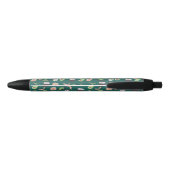 Cute green Sushi-patroon Zwarte Inkt Pen (Achterkant)
