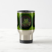 Cute Green Tree Frog Animal-lovers Travel Mug Reisbeker (Center)