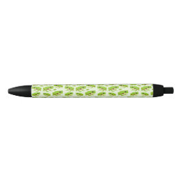Cute Green Tree Frog Pattern Zwarte Inkt Pen