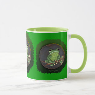 Cute Green Tree Kikker Animal-lovers Gift Mok