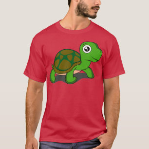 Cute Green Turtle T-shirt