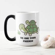 Cute Green Turtles