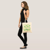 Cute Green Waterverf Oerwoud Dinosaur Pattern Tote Bag (Voorkant (model))