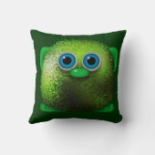 Cute Greendle the Wuzzy Butt Cushion for Kids Room Kussen (Achterkant)