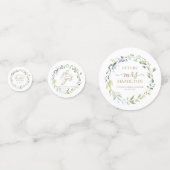 Cute Greenery Eucalyptus Vrijgezellenfeest Confett Confetti (Voorkanten)