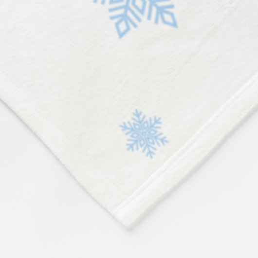 Cute Grey Kittens Pink Bow kerstsnowflakes Fleece Deken (Hoek)