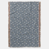 Cute Grey Penguin Blanket Deken (Voorkant Verticaal)