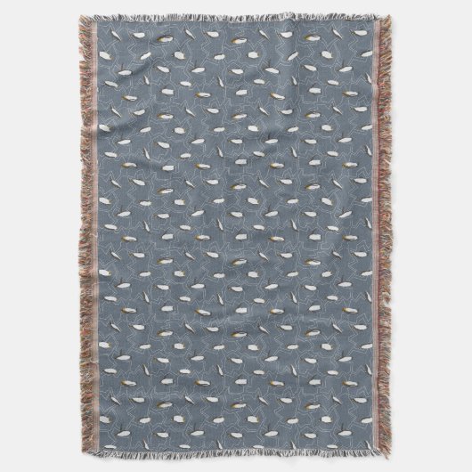 Cute Grey Penguin Blanket Deken (Voorkant Verticaal)