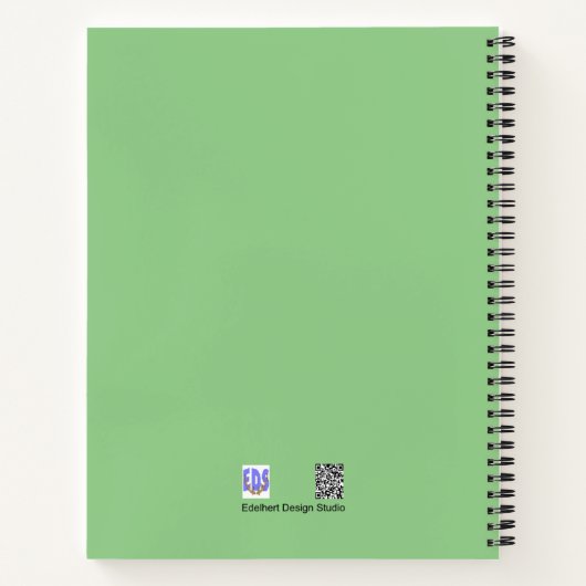 Cute Grey White Cat Notitieboek (Achterkant)