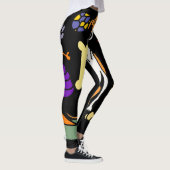 Cute Greyhound Dog en Dog Toys Art Leggings (Rechts)