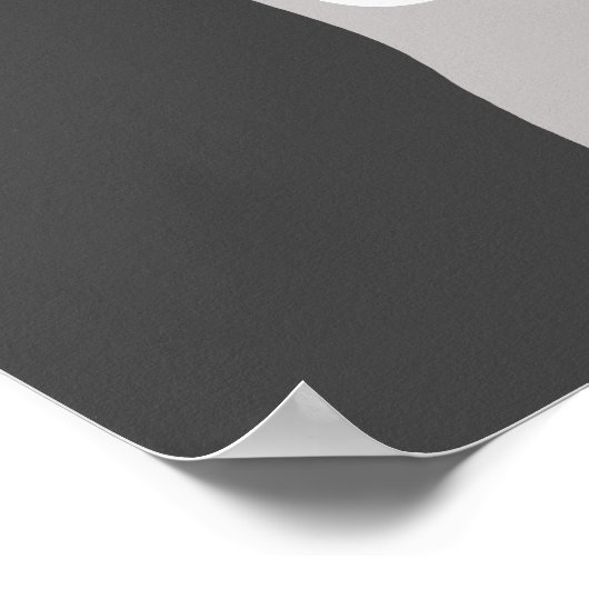 Cute Greyhound (Italiaanse Greyhound) of Whippet D Poster (Hoek)