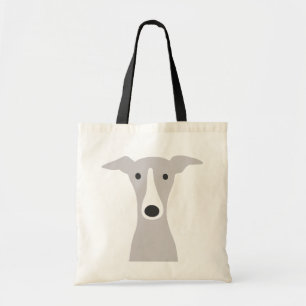 Cute Greyhound (Italiaanse Greyhound) of Whippet D Tote Bag