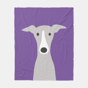 Cute Greyhound   Italiaanse Greyhound   Whippet Do Fleece Deken