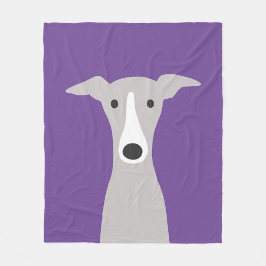 Cute Greyhound | Italiaanse Greyhound | Whippet Do Fleece Deken (Voorkant)
