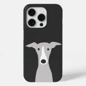 Cute Greyhound Italy Greyhound of Whippet Dog Case-Mate iPhone Case (Achterkant)