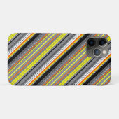 Cute grijs gele oranje aztec patronen Case-Mate iPhone case (Achterkant (horizontaal))