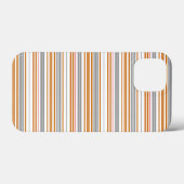 Cute grijze bruine strepen Case-Mate iPhone case (Achterkant (horizontaal))