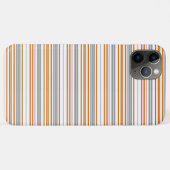 Cute grijze bruine strepen Case-Mate iPhone case (Achterkant (horizontaal))
