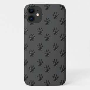 Cute grijze poot patroon Case-Mate iPhone hoesje