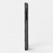 Cute grijze poot patroon Case-Mate iPhone hoesje (Achterkant/links)
