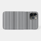 Cute grijze strepen Case-Mate iPhone case (Achterkant (horizontaal))