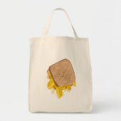 Cute Grilled Cheese Dripping Sandwich Tote Bag (Voorkant)