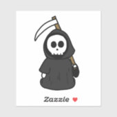 Cute Grim Reaper Sticker (Vel)