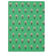 Cute groene vos klembord (Achterkant)