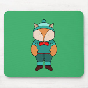 Cute groene vos muismat