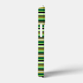 Cute groene witte strepen Case-Mate iPhone case (Achterkant / Rechts)