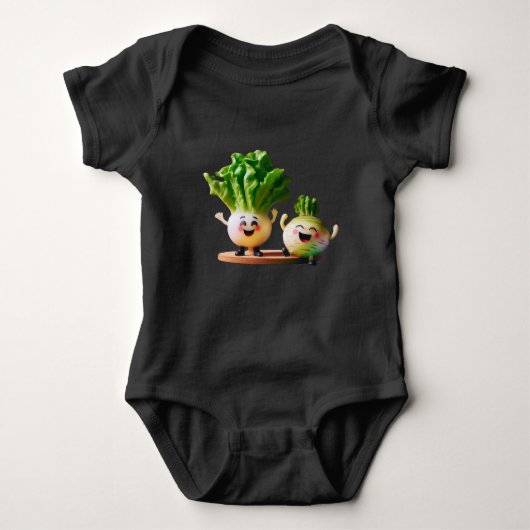Cute groenten romper (Voorkant)