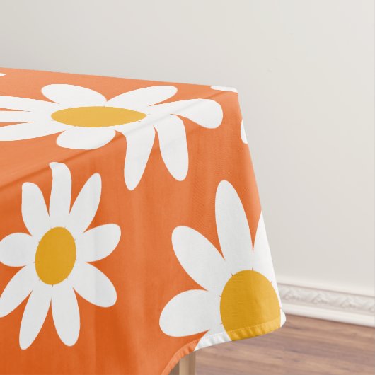 Cute Groovy Daisy Tablecloth Tafelkleed (Voorbeeld)