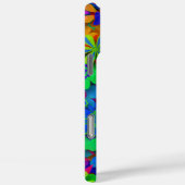 Cute Groovy Flowers Garden Case-Mate iPhone Case (Achterkant / Rechts)