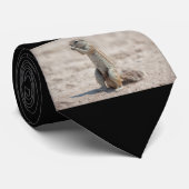 Cute ground sqirrel stropdas (Opgerold)