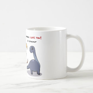 Cute Group of Dinosaurs Rawr betekent dat we van j Koffiemok