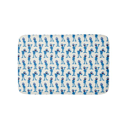 Cute Grover Pattern Badmat (Voorkant)