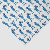 Cute Grover Pattern Tissuepapier (Detail)