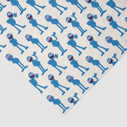 Cute Grover Pattern Tissuepapier (Detail)