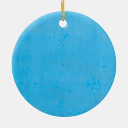 Cute Grunge blue fish and Fishhaak Keramisch Ornament (Achterkant)