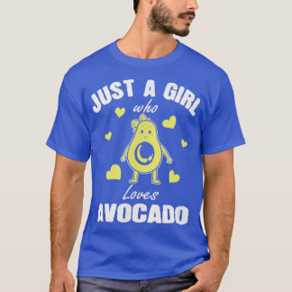 Cute Guacamole een meisje dat van Avocado houdt T-shirt