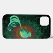 Cute Guatemala Resplendent Quetzal Green Mehndi Case-Mate iPhone Case (Achterkant (horizontaal))