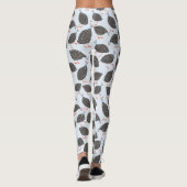 Cute Guinea Fowl Bird Pattern Leggings (Achterkant)