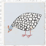 Cute Guinea Fowl Boerderij Bird Houten Kist Print<br><div class="desc">Een leuke en bizarre parelhoen voor pluimveehouders,  vogelliefhebbers en iedereen die er nog is!</div>