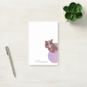 Cute Guinea Pig Ball Post-it Notes (Kantoor)