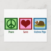 Cute Guinea Pig Briefkaart (Voorkant)