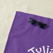 Cute guinea pig cartoon illustratie strandlaken (In situ)