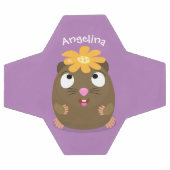 Cute guinea pig cartoon illustratie voetbal (Enkel)