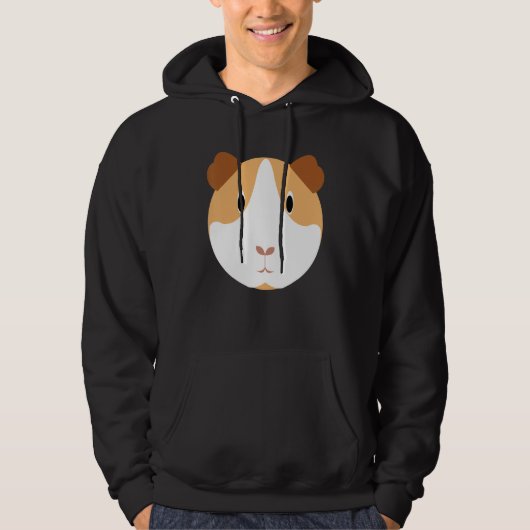 Cute Guinea Pig Costume Hoodie (Voorkant)