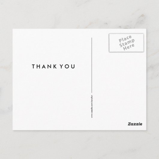 Cute Guinea Pig Dank u Briefkaart (Achterkant)