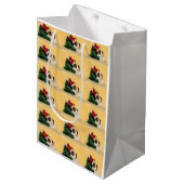 Cute Guinea Pig Gift Bag Medium Cadeauzakje (Voorkant Gekanteld)